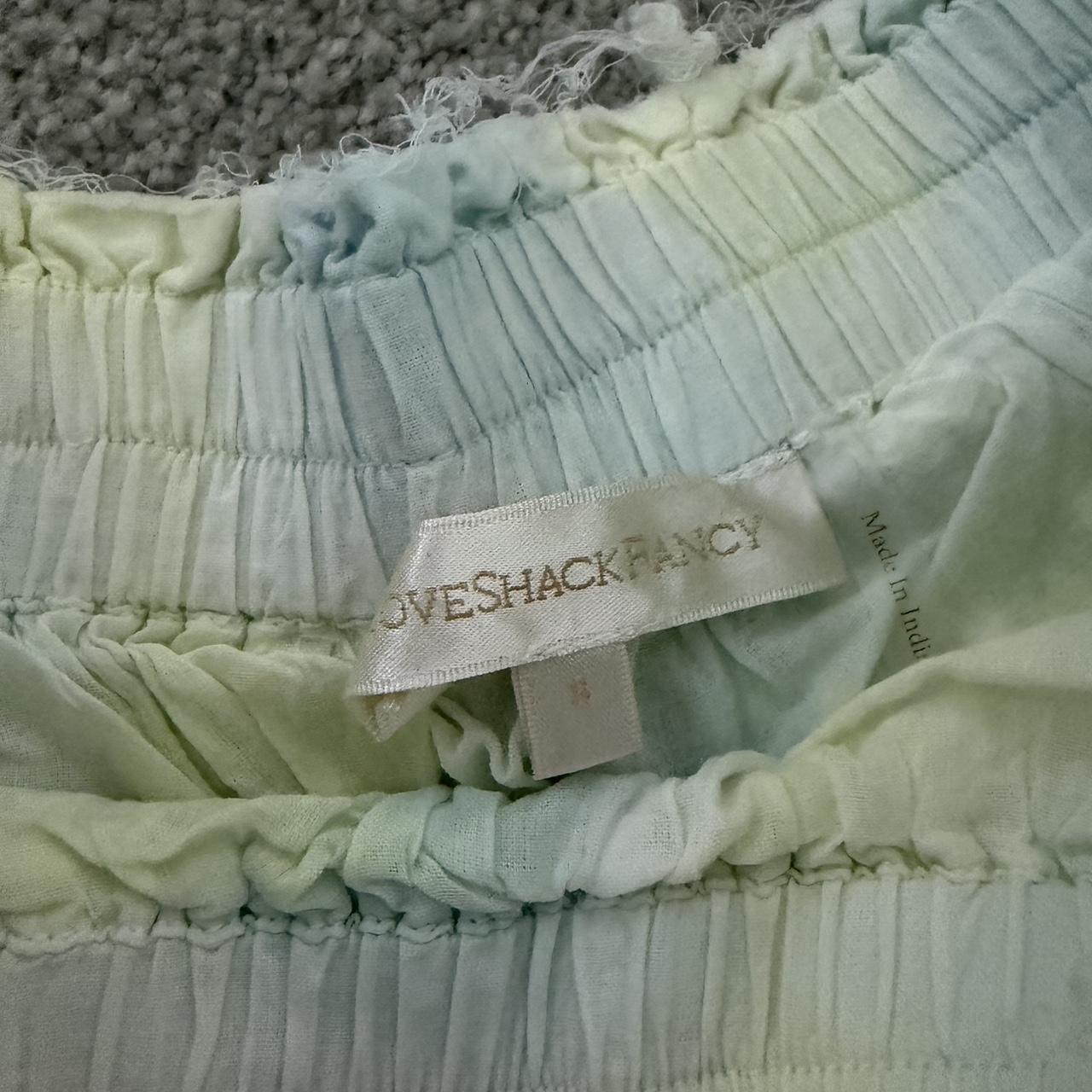 LoveShackFancy Women's Skirt - Yellow/Multi - S –… - image 4