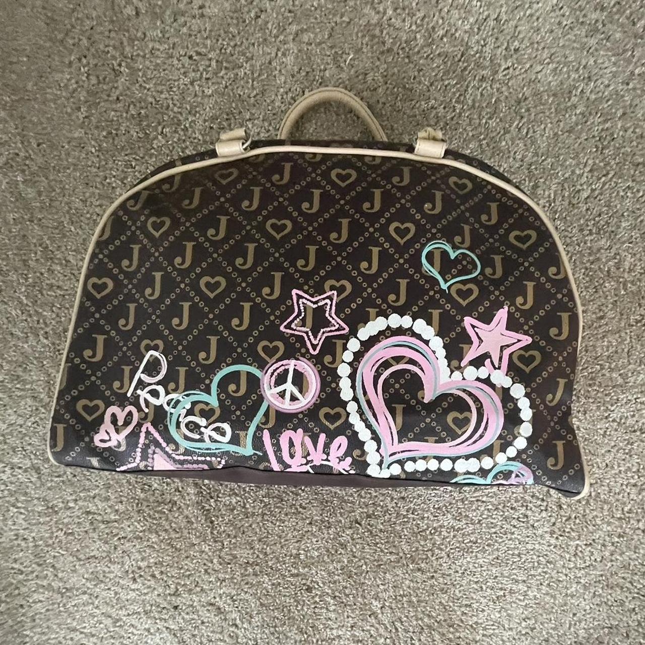 CUTE JUSTICE LUGGAGE BAG 18x8 in 11.5in tall can... Depop