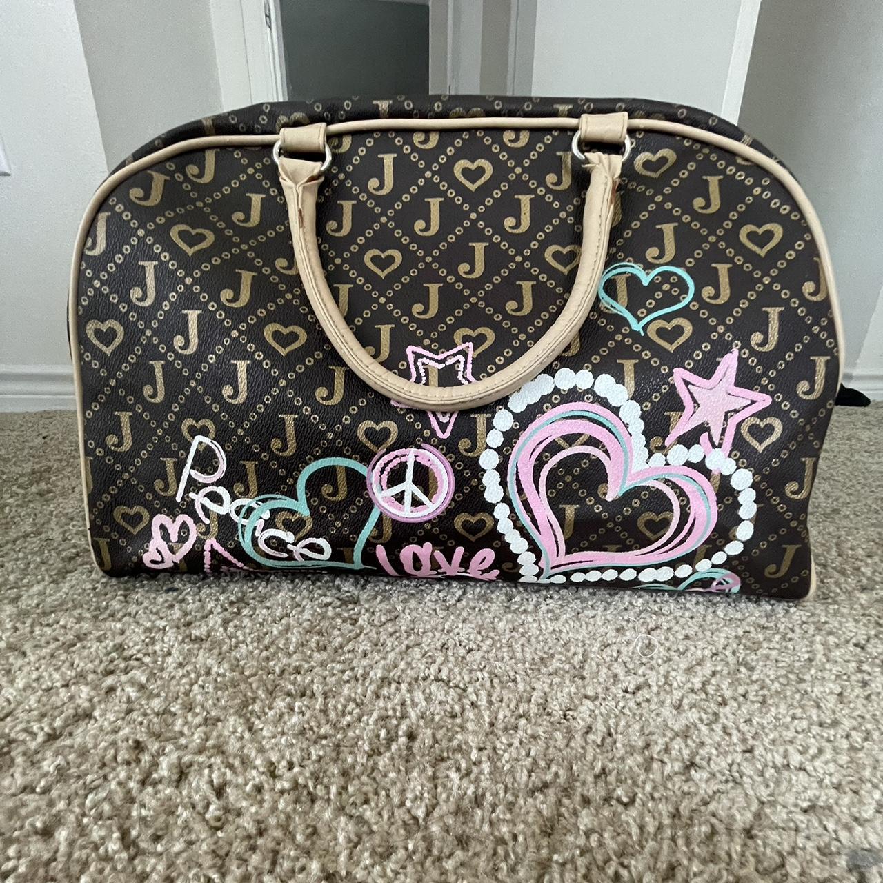 CUTE JUSTICE LUGGAGE BAG 18x8 in 11.5in tall can... Depop