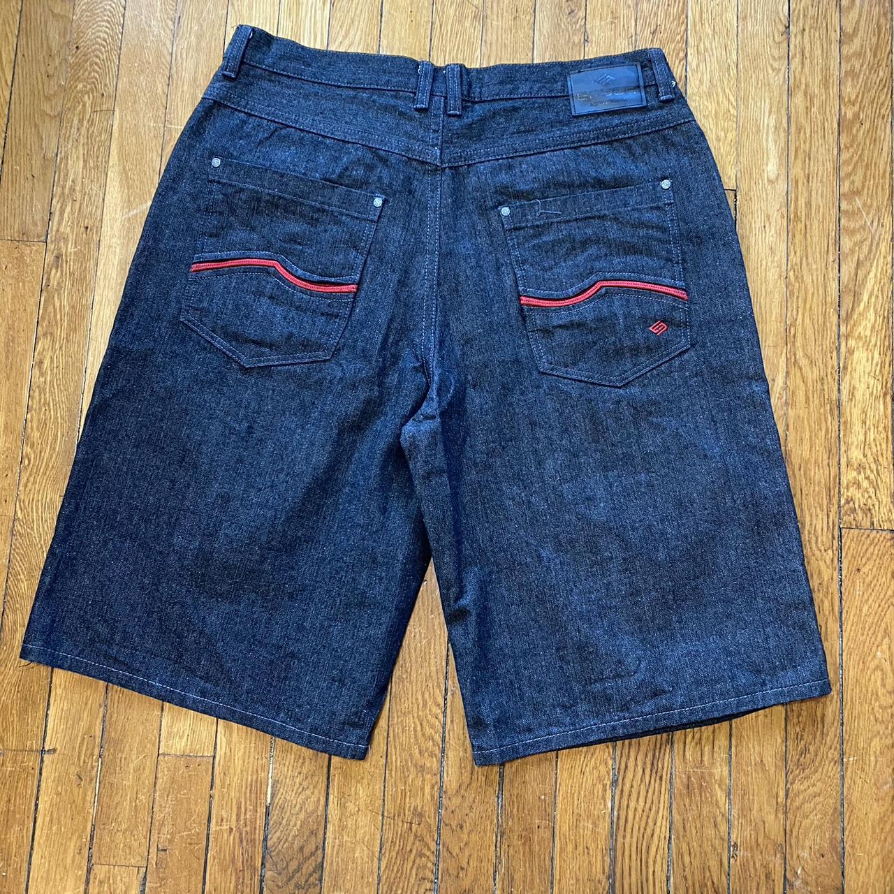 Vintage early 2000s enyce jorts size 40 baggy fit... - Depop
