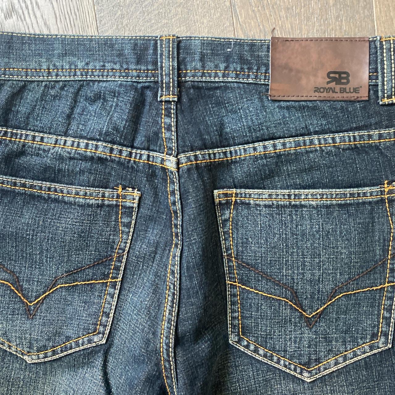 Rare baggy fit royal blue southpole jnco type jeans... - Depop