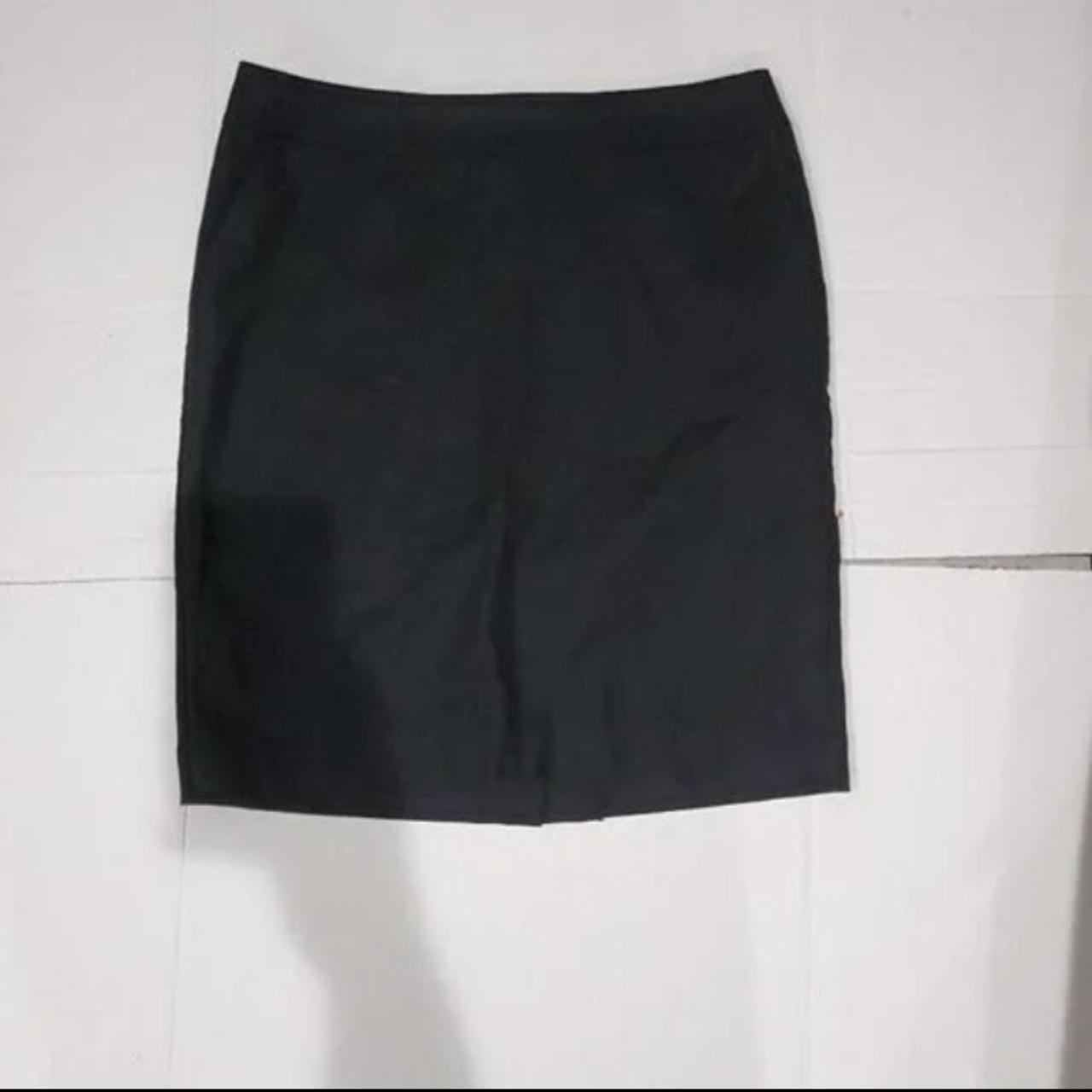 Merona Women S Stretch Skirt Size Black Great Depop