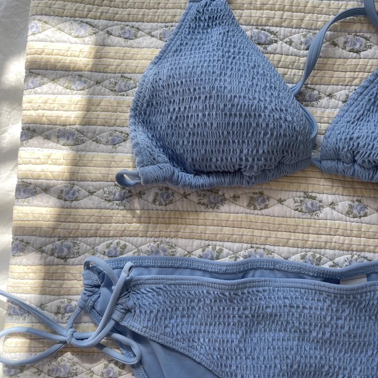 Abercrombie And Fitch Womens Blue Bikinis And Tankini Sets Depop 1922