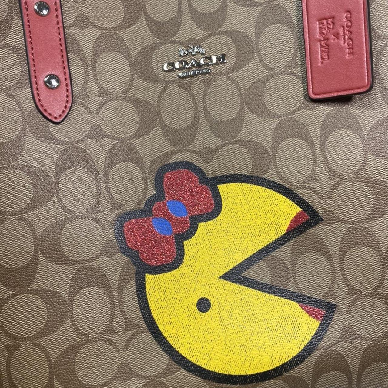 Coach pac man online reversible tote