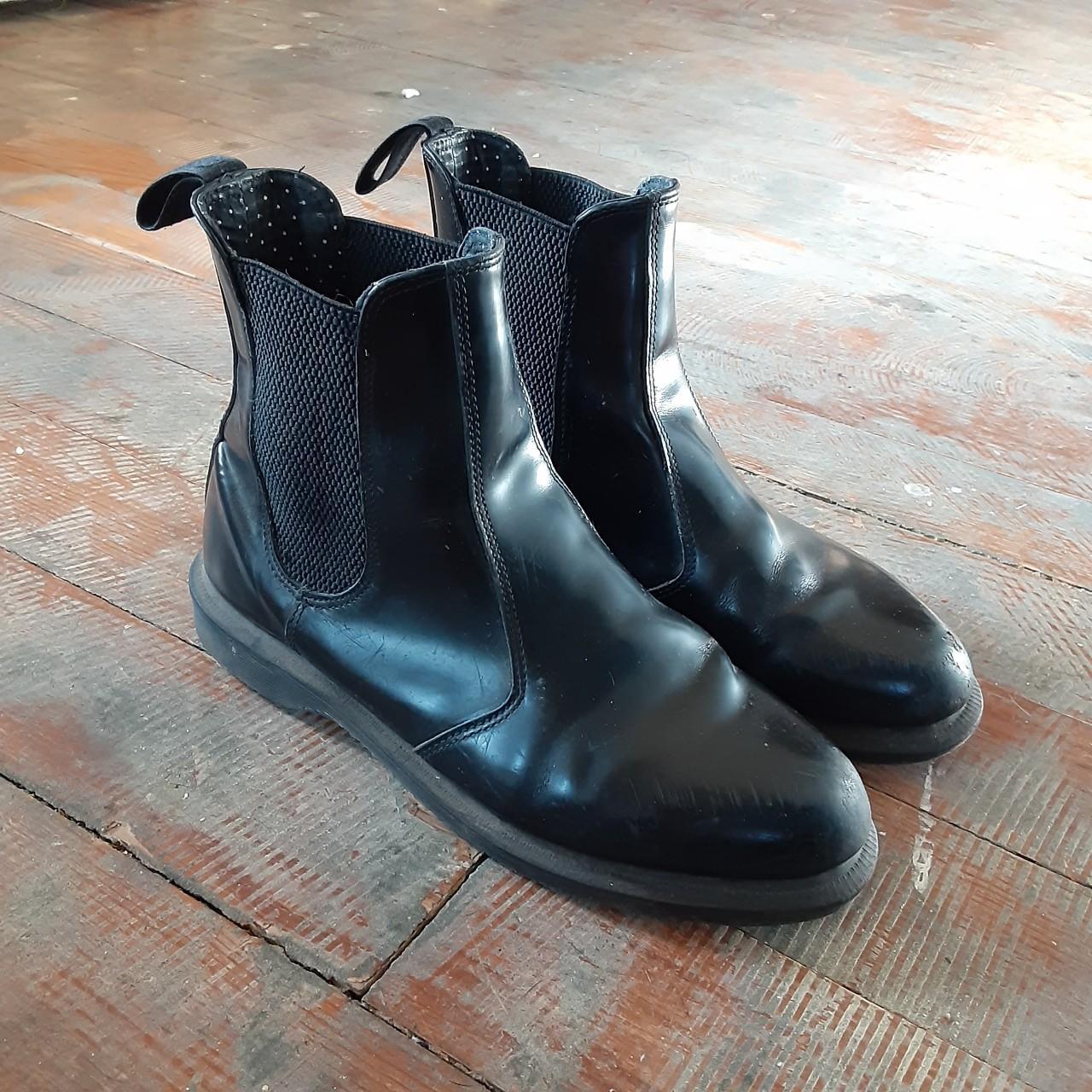 Doc Martens Flora Chelsea boots. There is some... - Depop