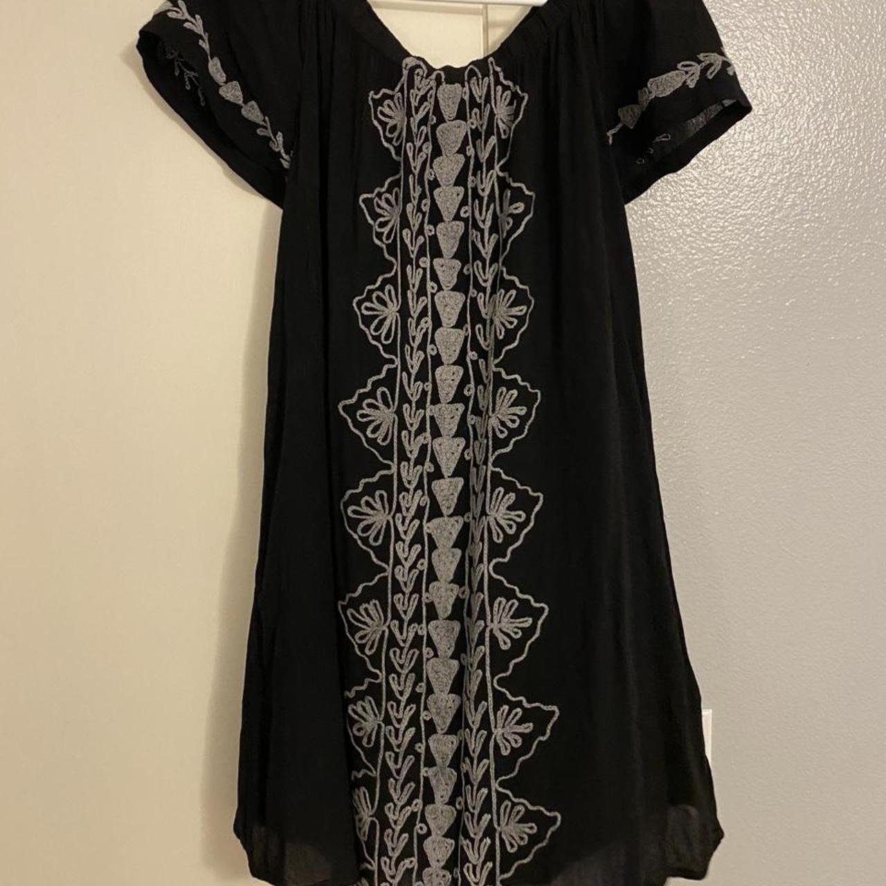 Marshall Women's Black and Grey Dress (3)