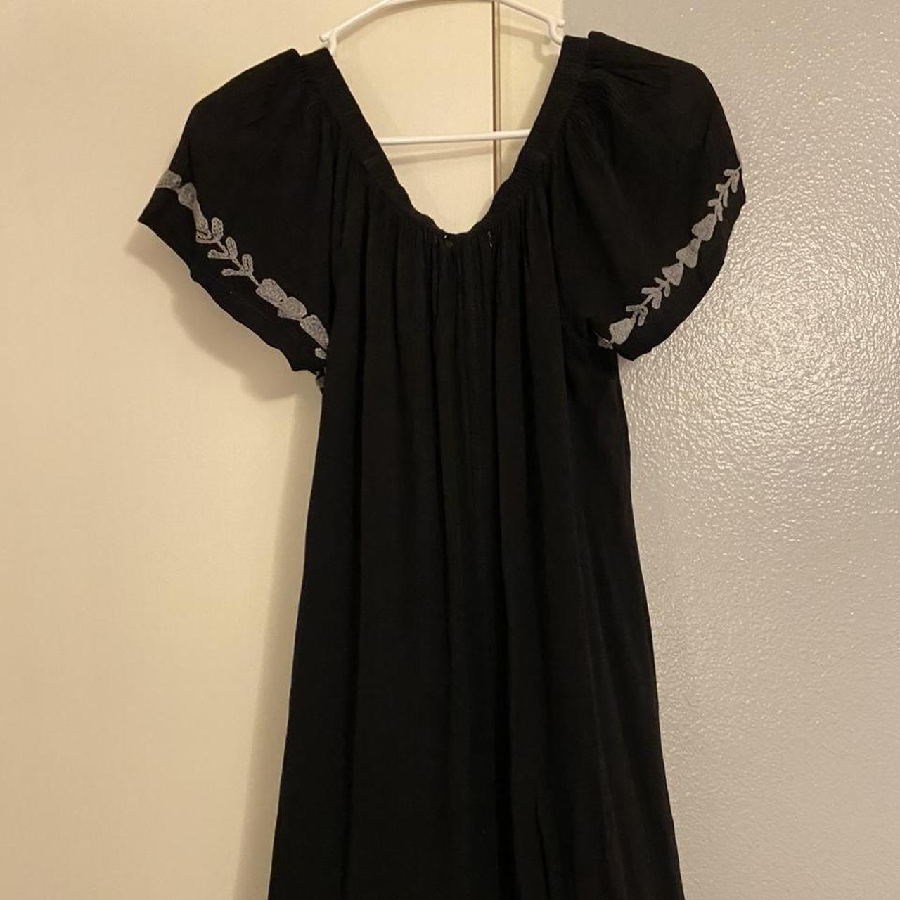 Marshall Women's Black and Grey Dress (4)
