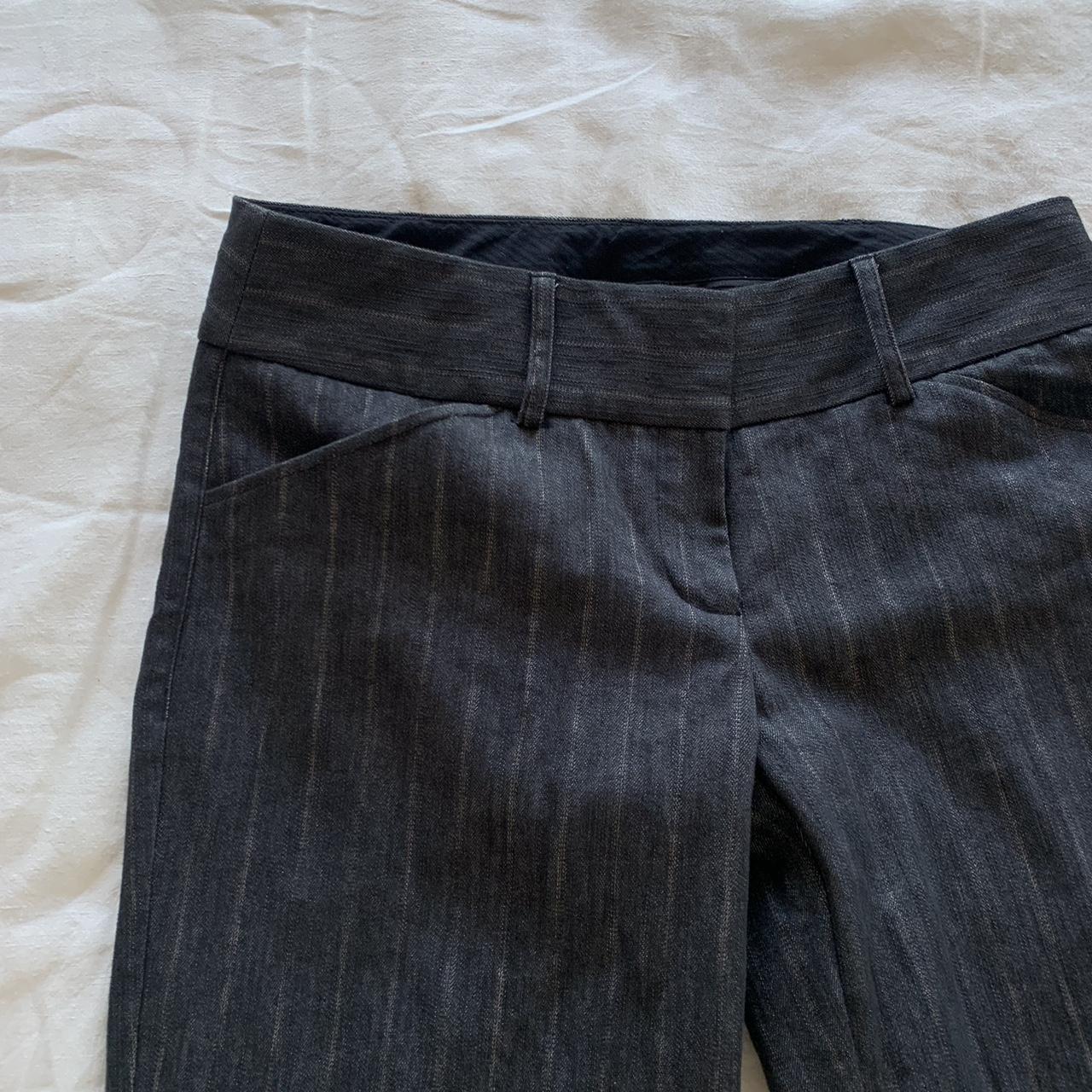 Size 10 ‘Sportsgirl’ flare pants Pin Stripe... Depop