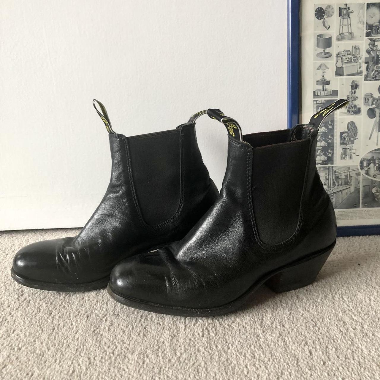 RM Williams Women's Black Boots Depop