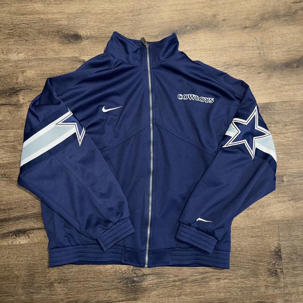 : NFL Dallas Cowboys Mens Nike Bomber Jacket, Navy