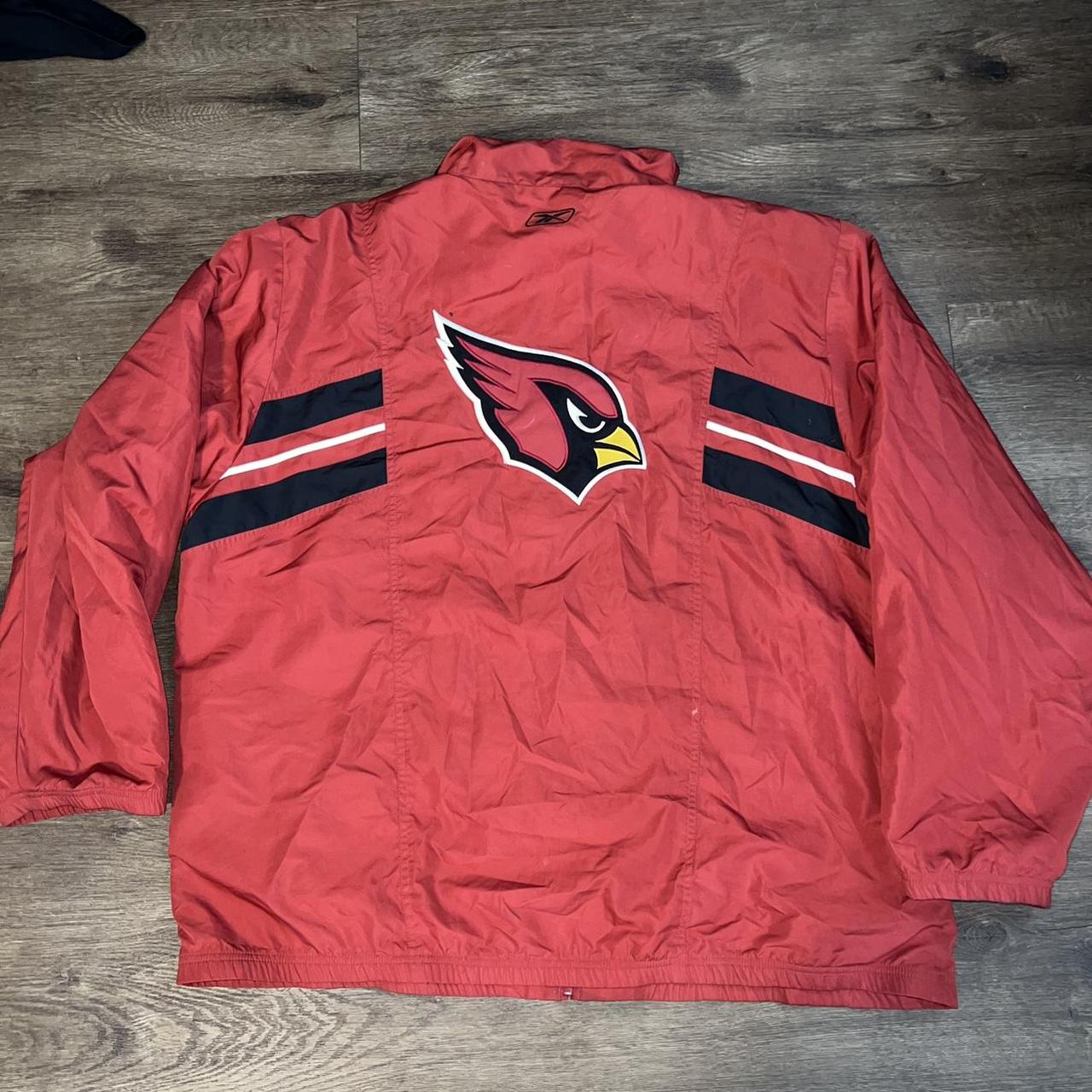 2000s Reebok Arizona Cardinals Jacket - Depop