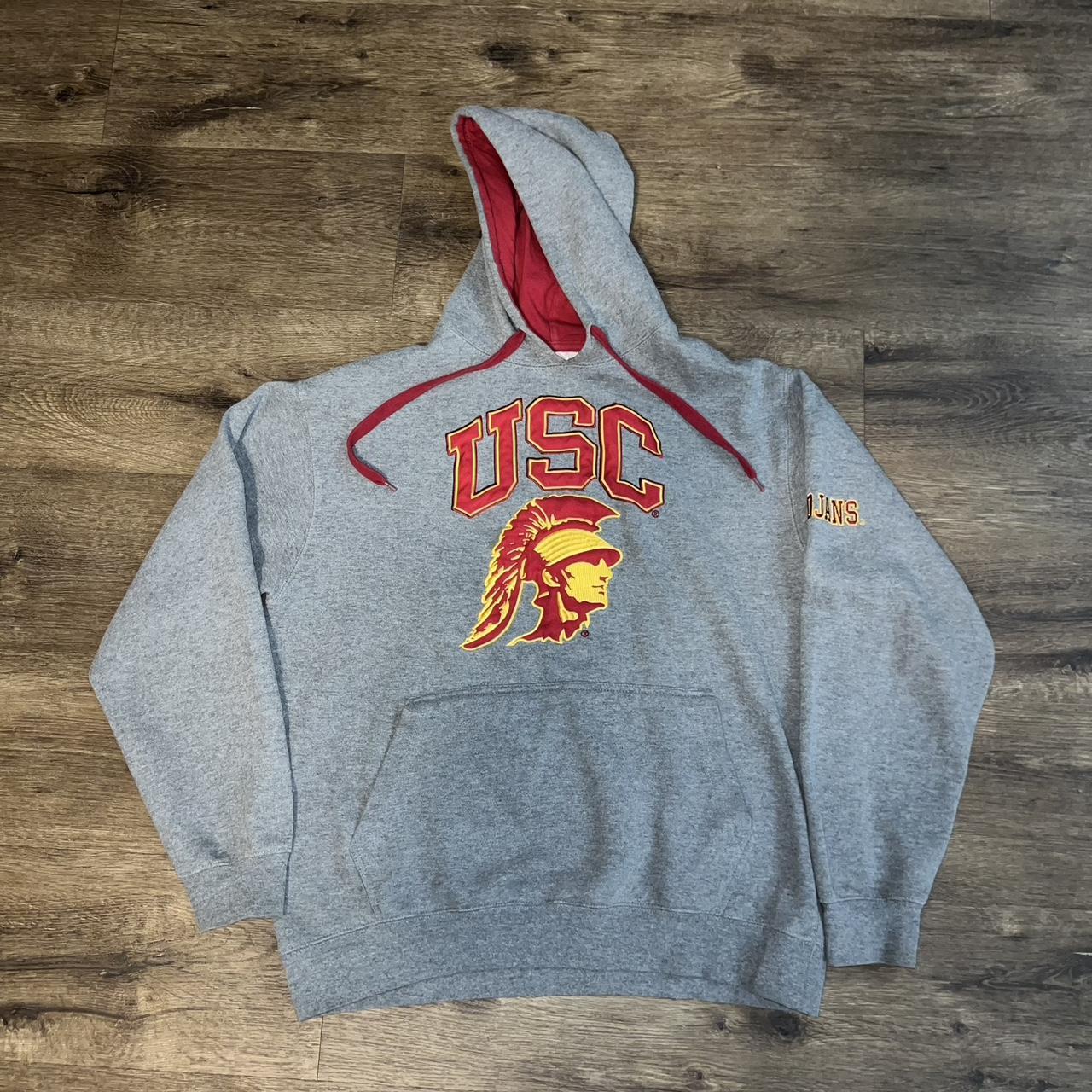 Usc grey outlet hoodie