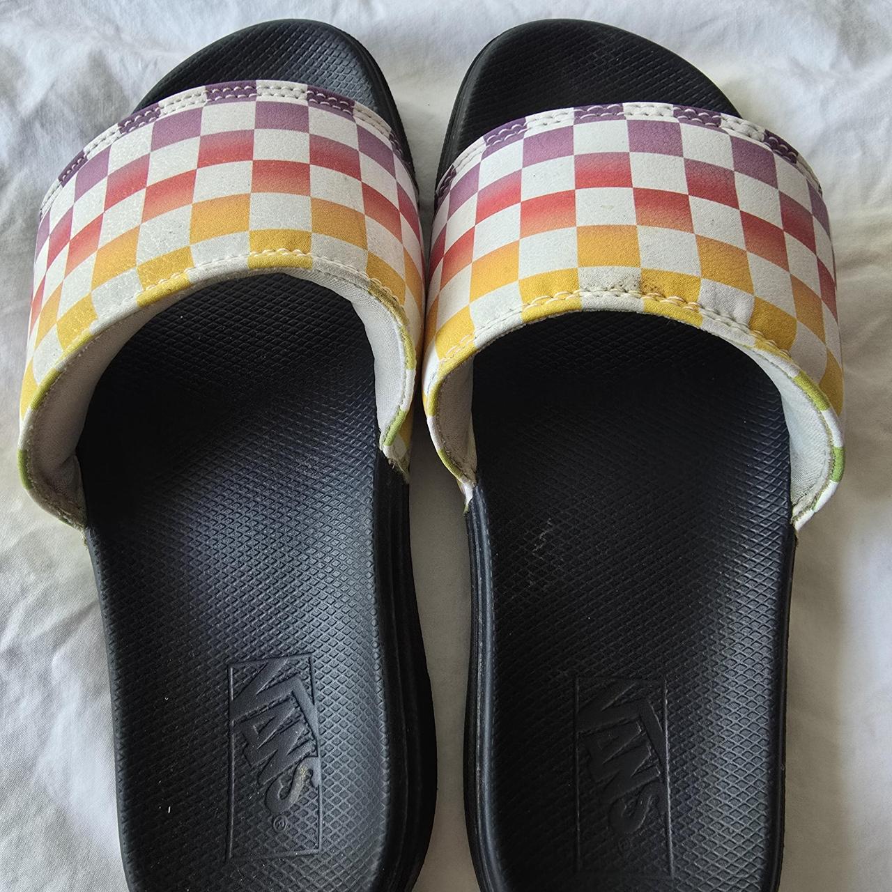 Vans Women's Slides - Multi - US 7 – Vans MY Rang… - image 1