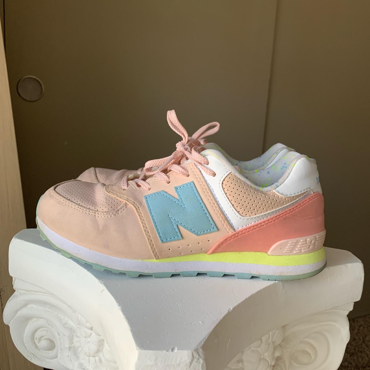 New Balances 574 Sneakers Size Youth 5 (women’s... - Depop