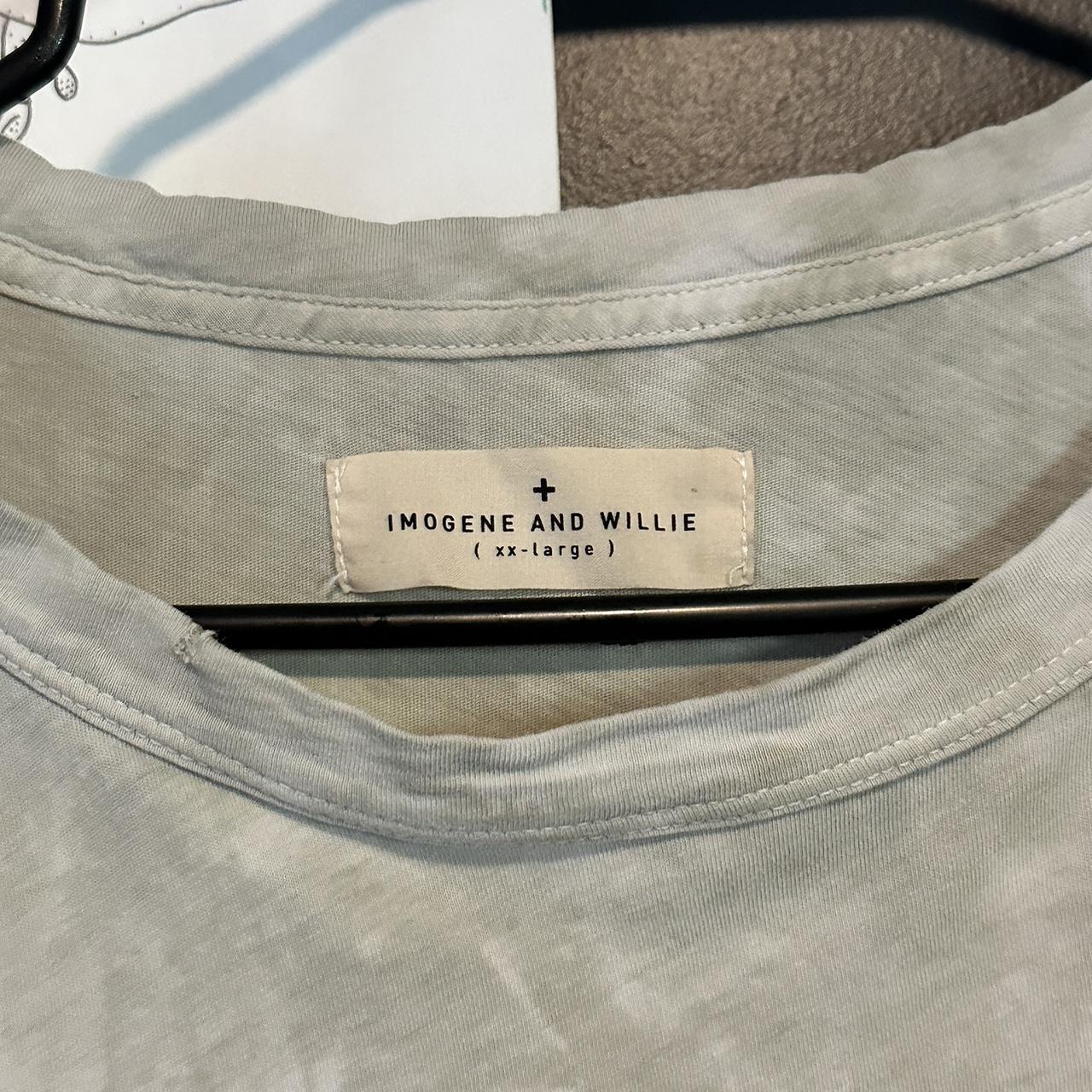 imogene and willie t-shirt one of one tonal tan... - Depop