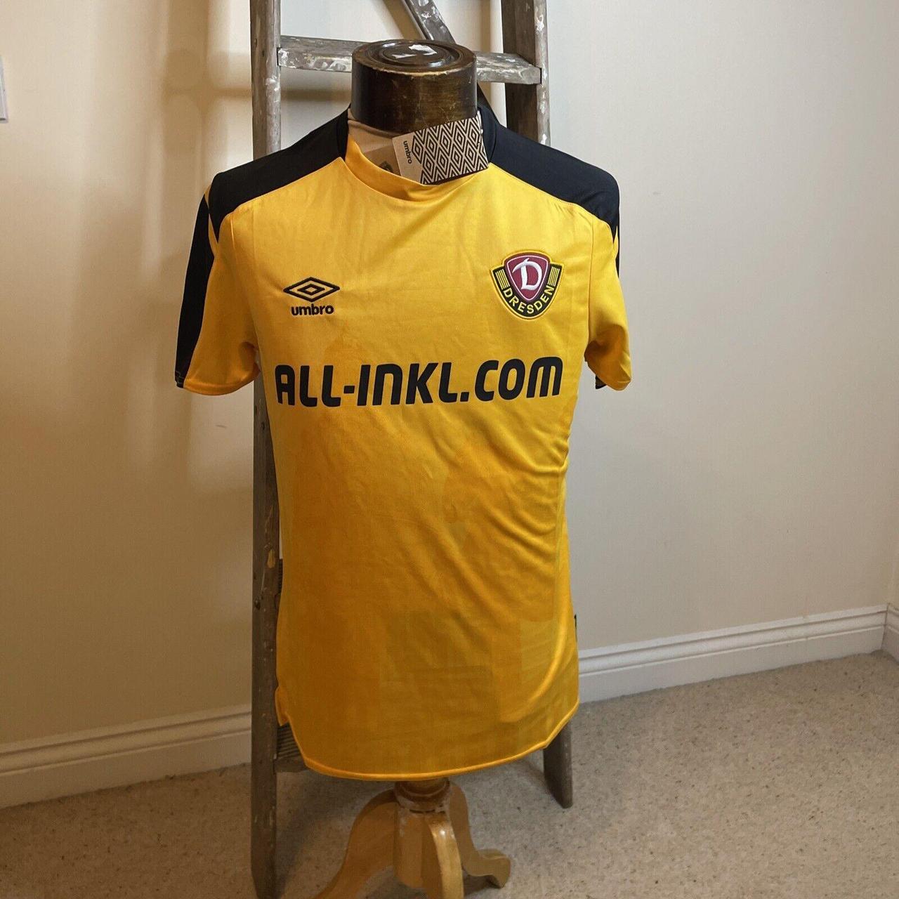 Umbro BNWT Mens SG Dynamo Dresden Home Jersey... Depop