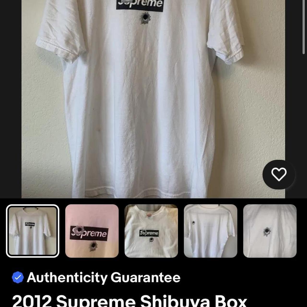 2012 Shibuya Box Logo T-Shirt
