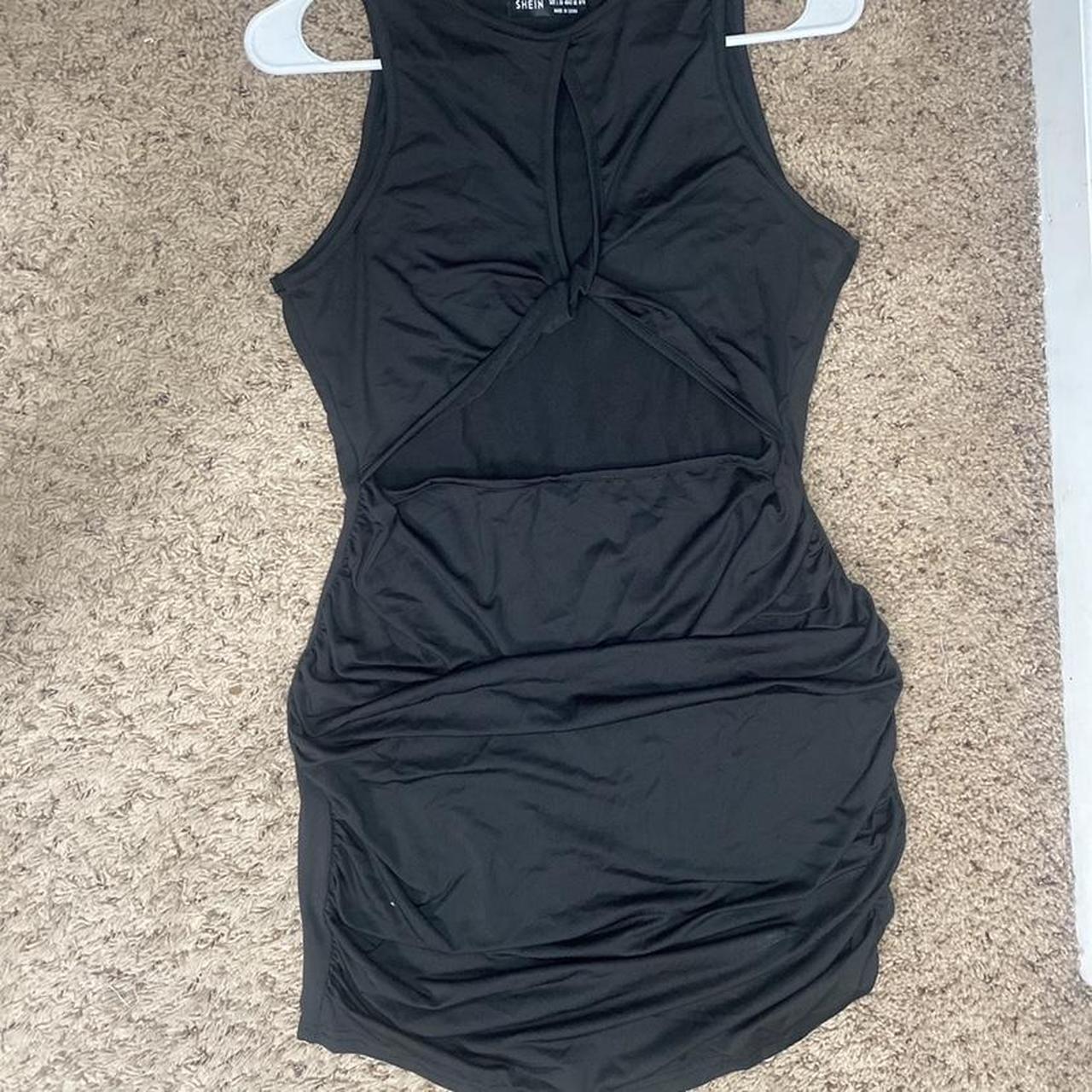 SHEIN Women's Black Dress | Depop