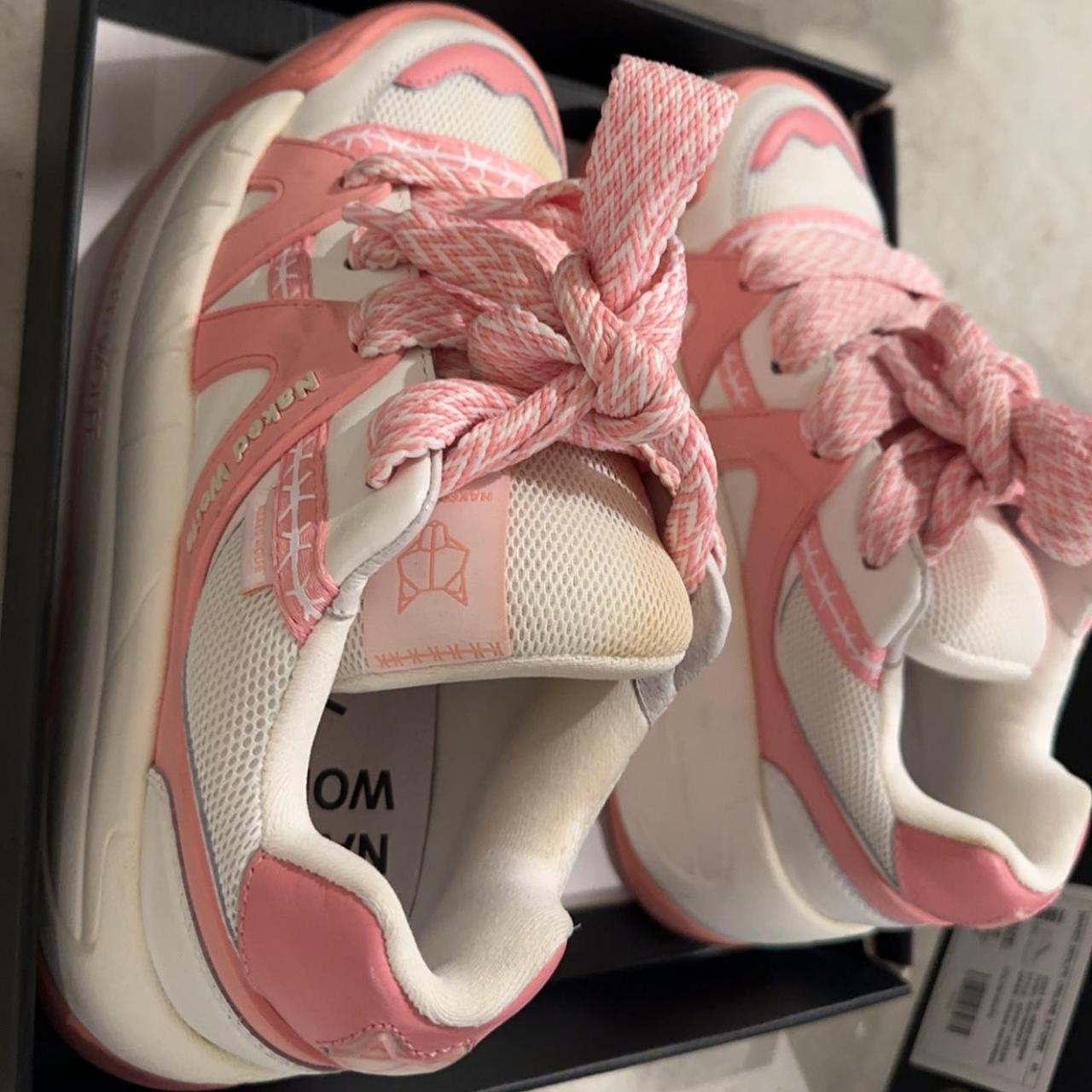 Slider Baby Pink Naked Wolfe Sneakers Only Worn A Depop