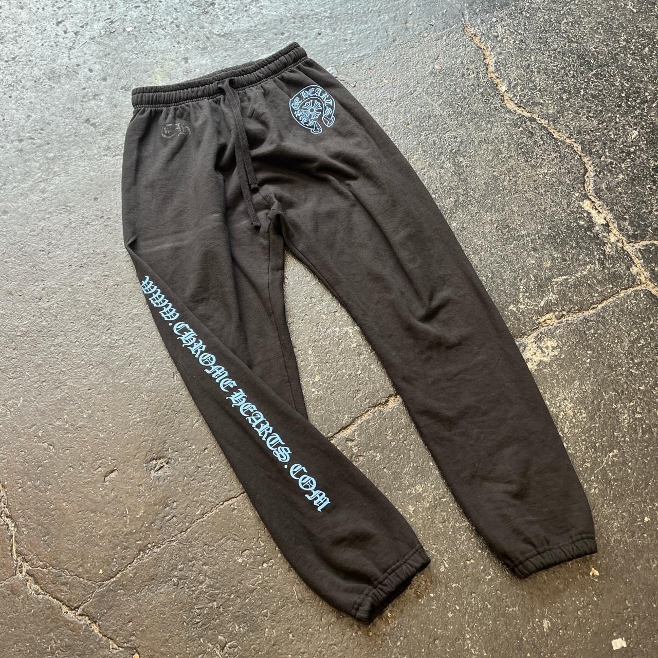 Chrome hearts joggers sweatpants Online... - Depop