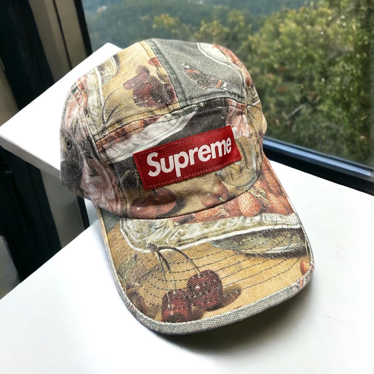 Supreme Strawberry Camp Cap Product... - Depop