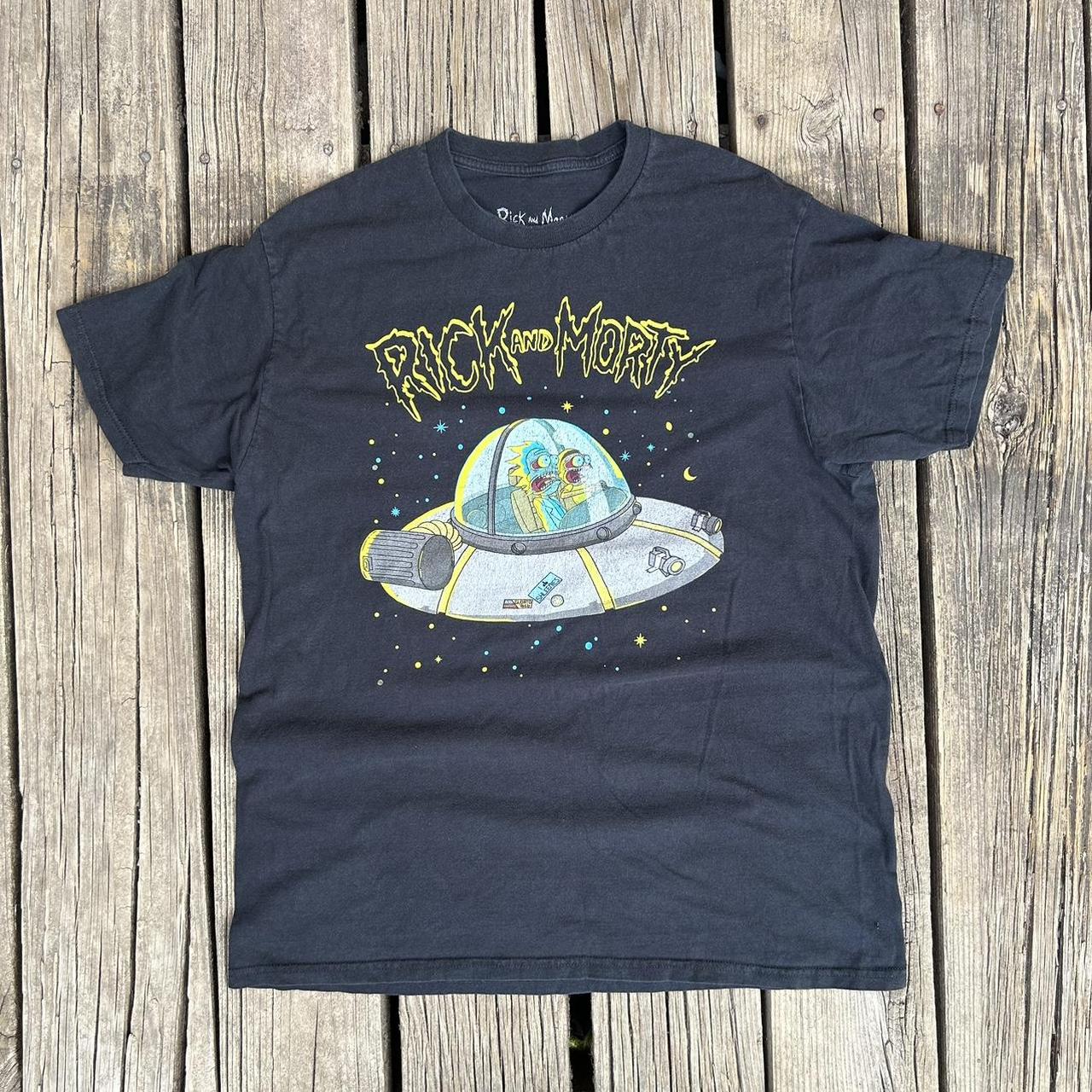 Rick and Morty Space Ship Tee | [L] Product... - Depop