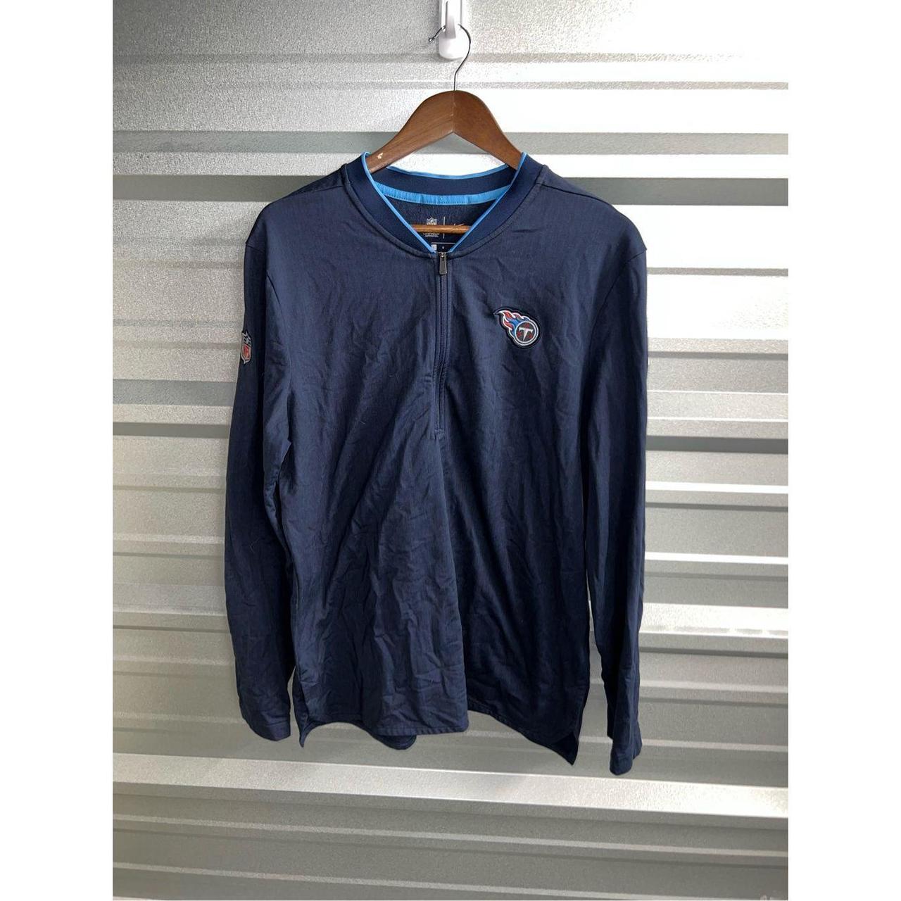 Tennessee Titans Nike Dri-Fit Quarter-zip Sweatshirt - Depop