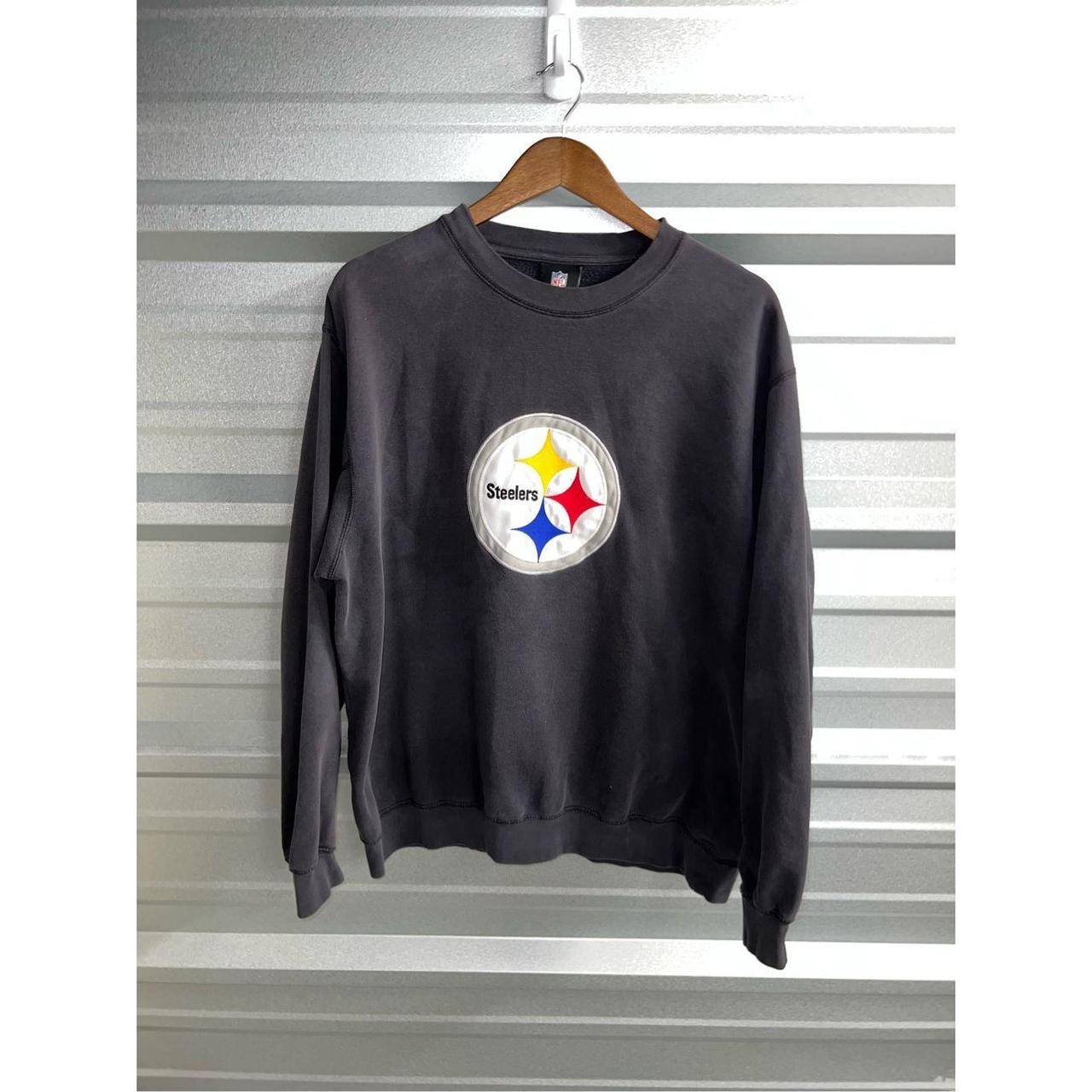 steelers embroidered sweatshirt