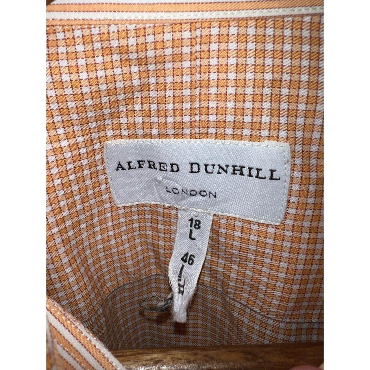 Dunhill Men's Orange Shirt (2)