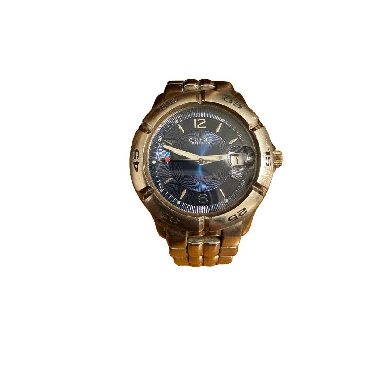 Guess waterpro stainless online steel watch