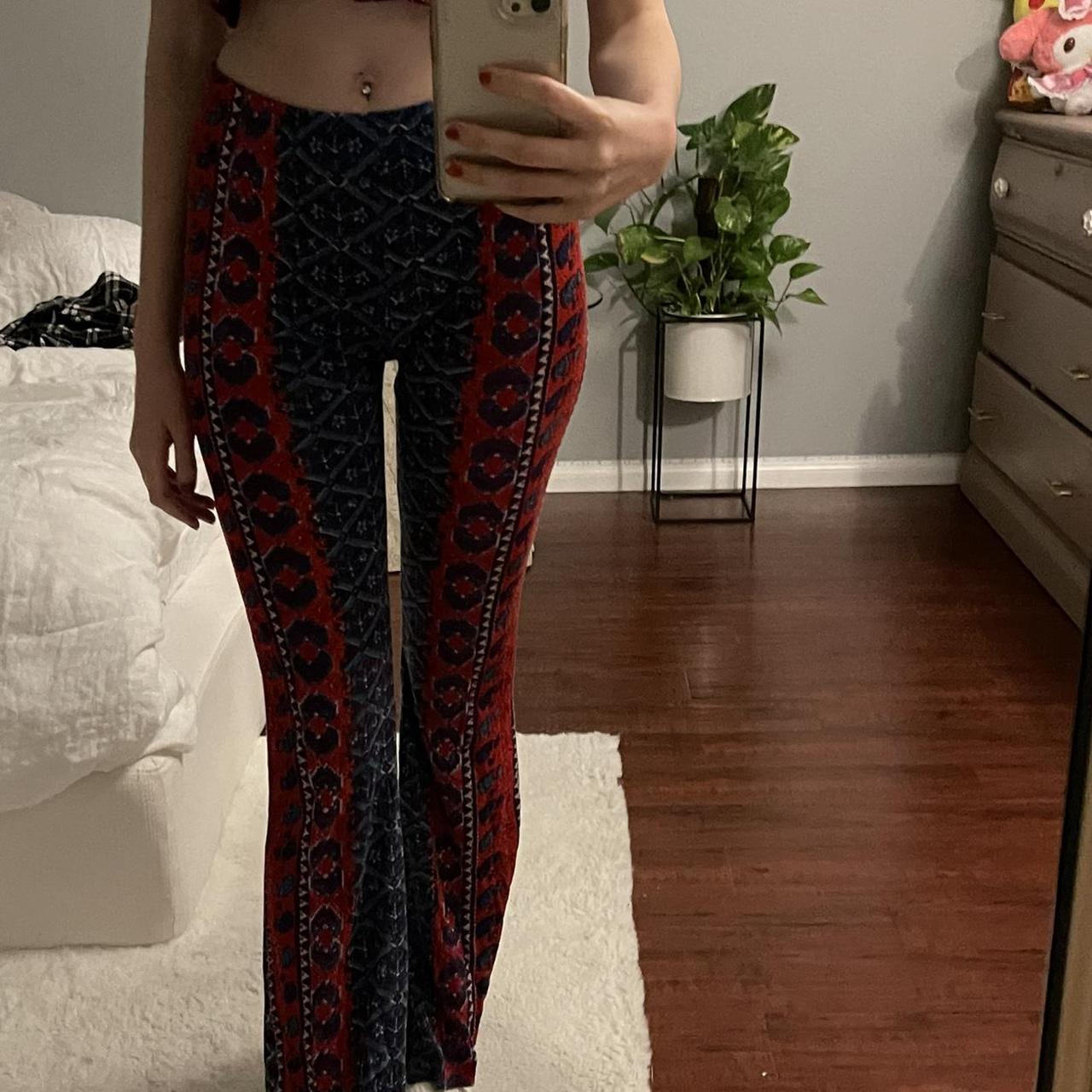 Gorgeous festival pants from RAGA Size small Super - Depop