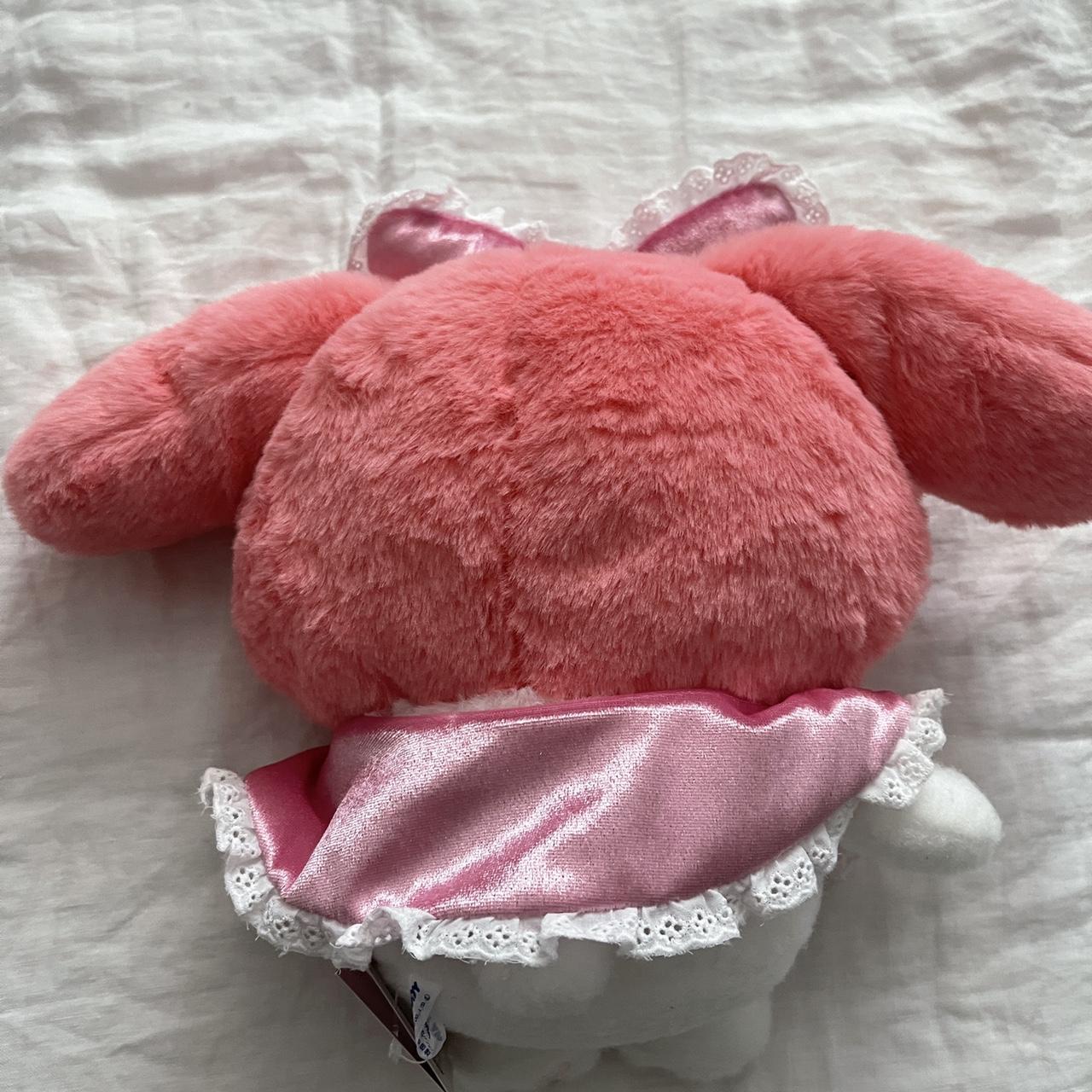 Pink and White Stuffed-animals | Depop