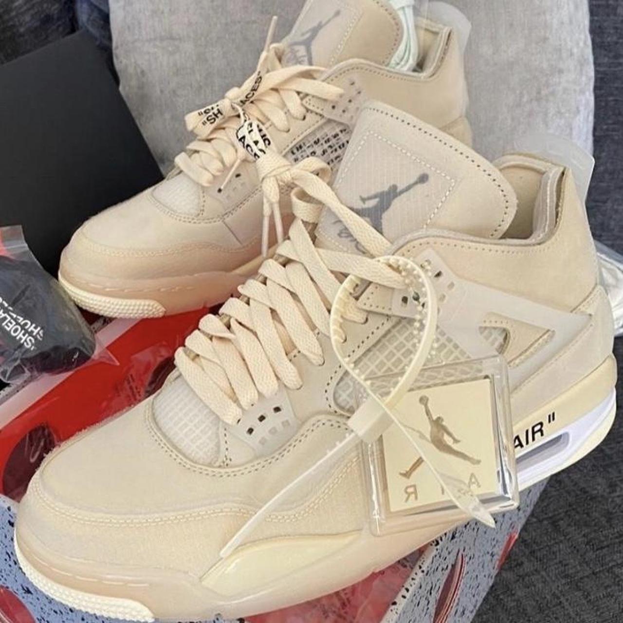 Jordan 4 Off White [SOLD] message for more sizes - Depop