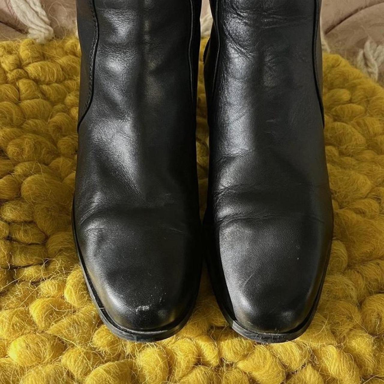 Karen Scott Women's Black Boots | Depop