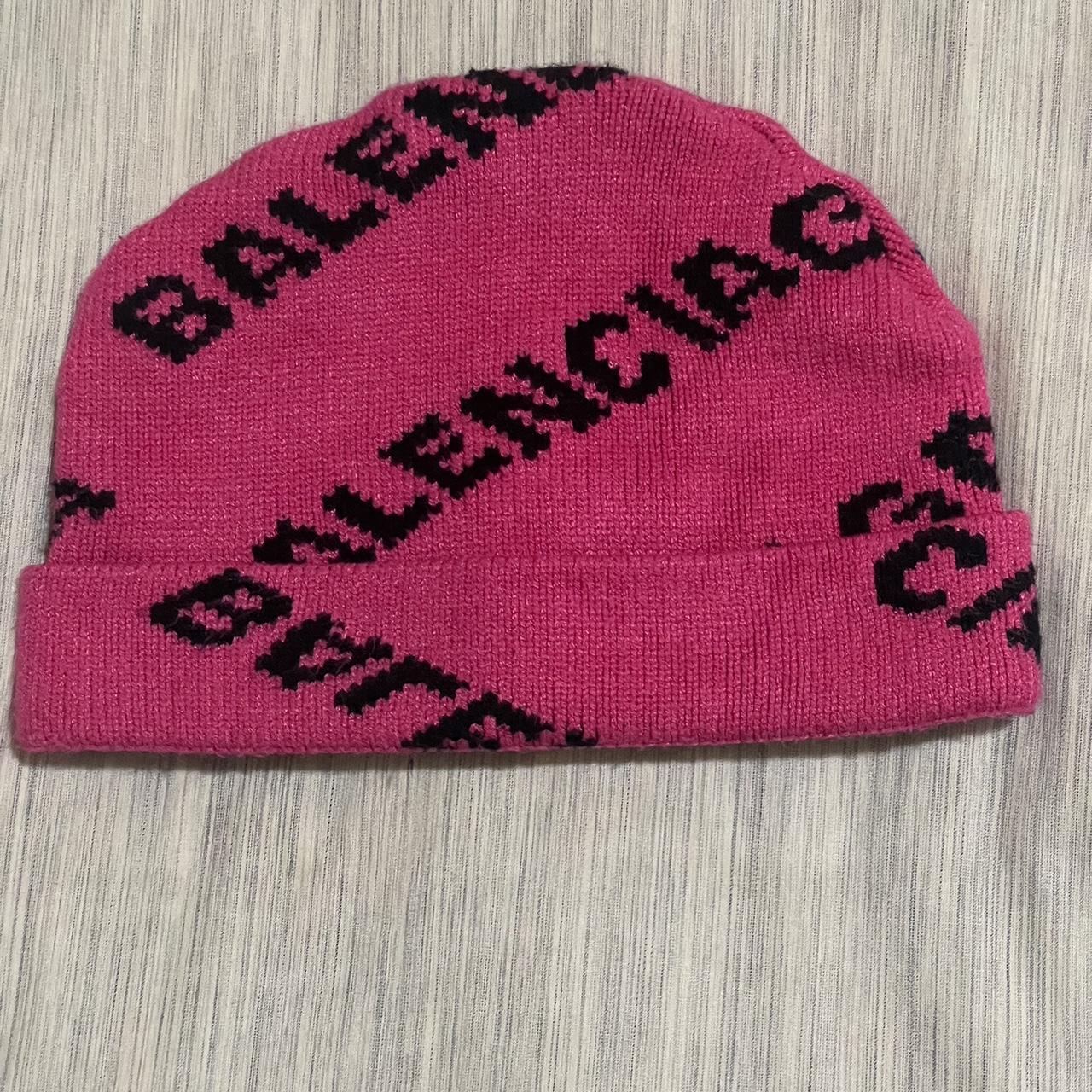 Balenciaga beanie discount pink