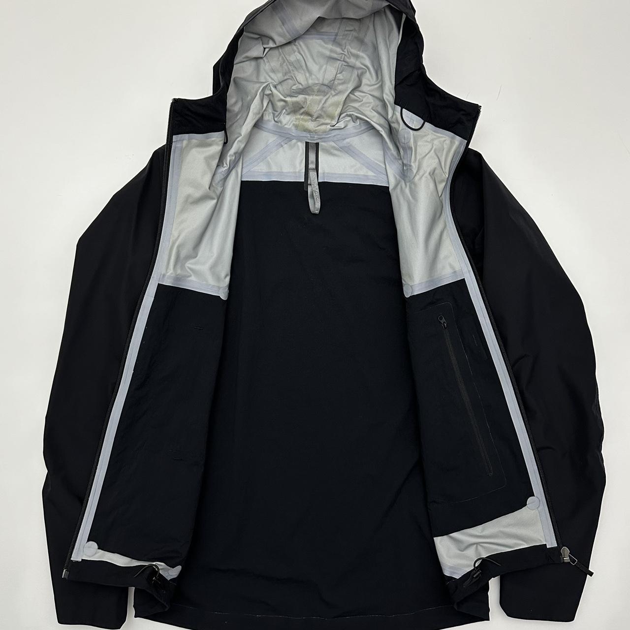 Arc'teryx Veilance Composite Hooded Jacket Black | Depop