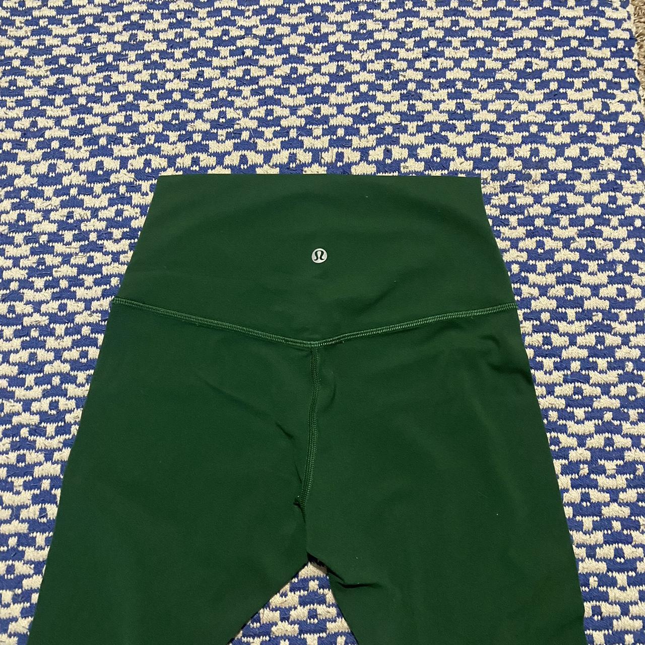 Dark green lululemon shorts lululemon lululemon... Depop
