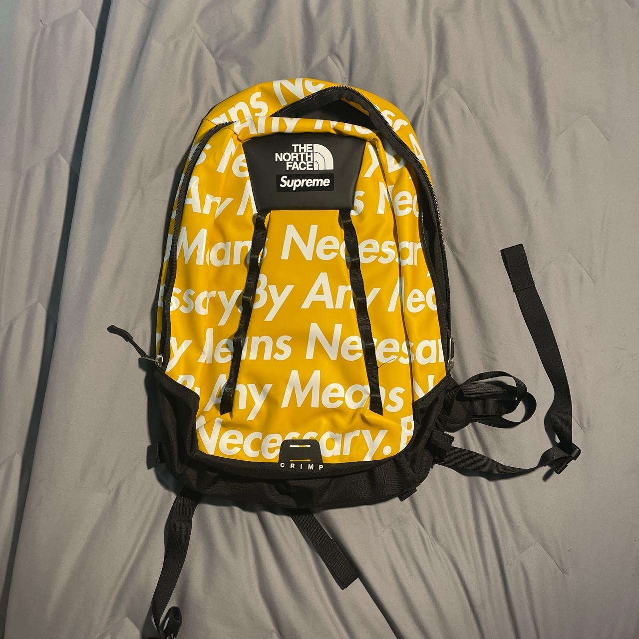 Supreme, Bags, Yellow Supreme Backpack Authentic