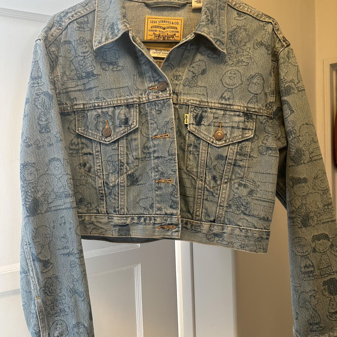 Snoopy levis sale jacket