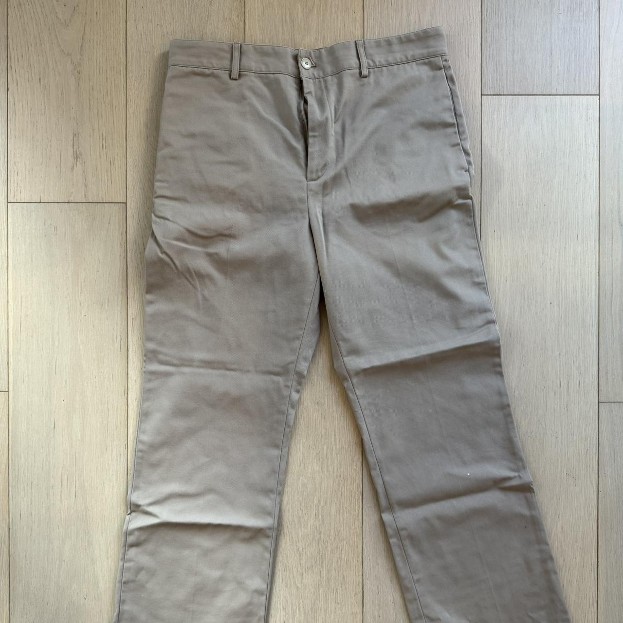 Acne Studios chinos in beige. Thicker cotton/poly... - Depop