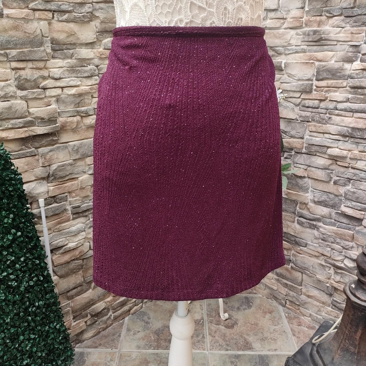 Burgundy skirt size outlet 20