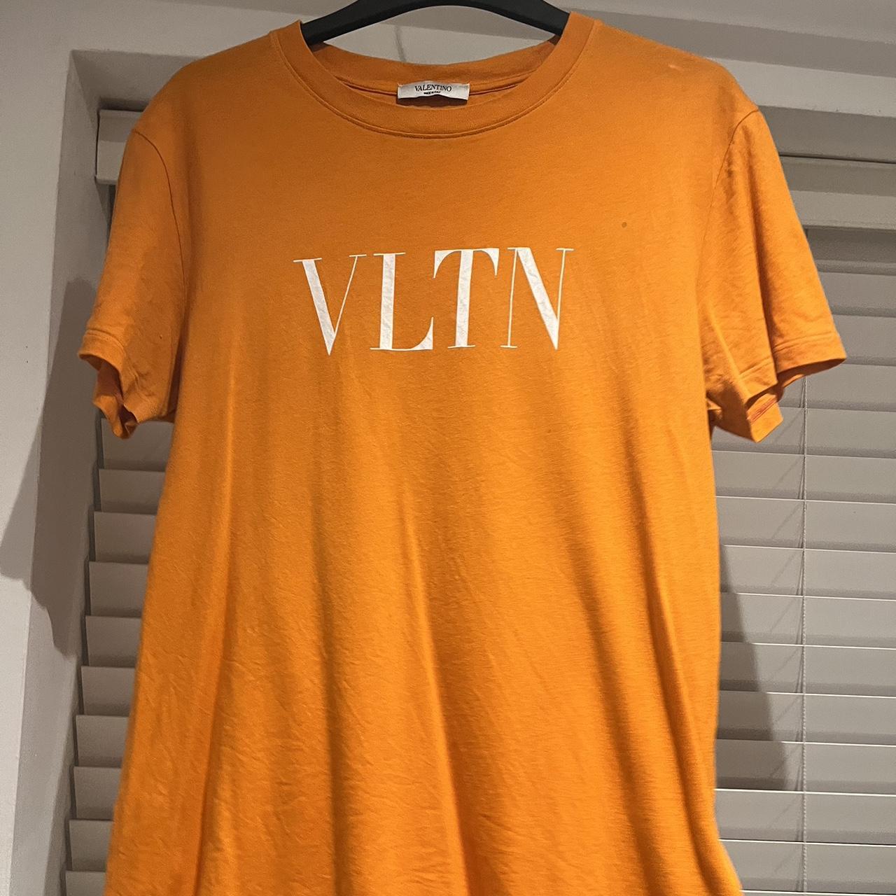 Orange valentino discount shirt