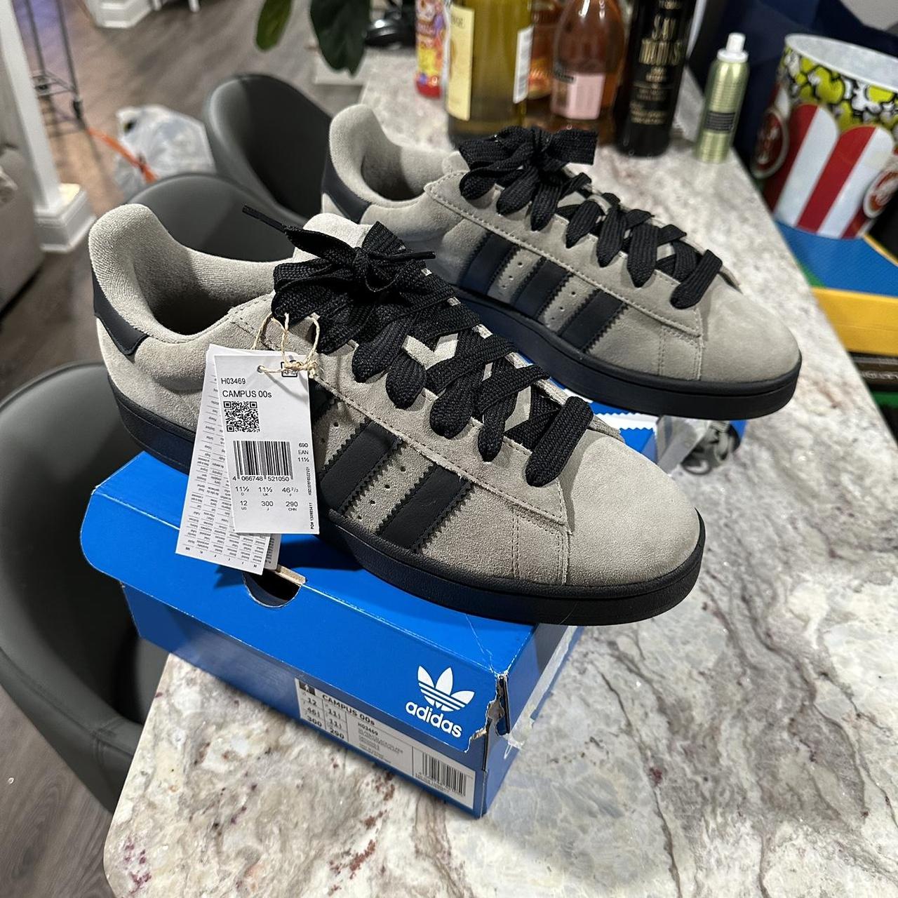 Adidas Campus 00s in silver pebble colorway. Brand... - Depop