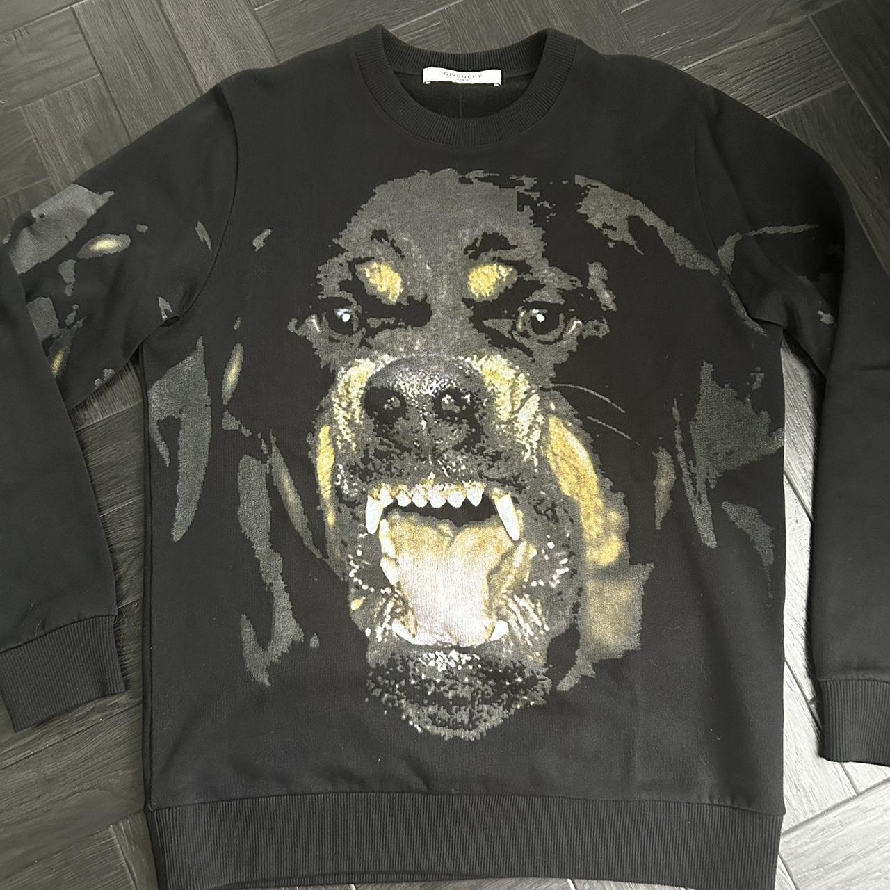 Givenchy sweatshirt, rottweiler, black, perfect | Depop