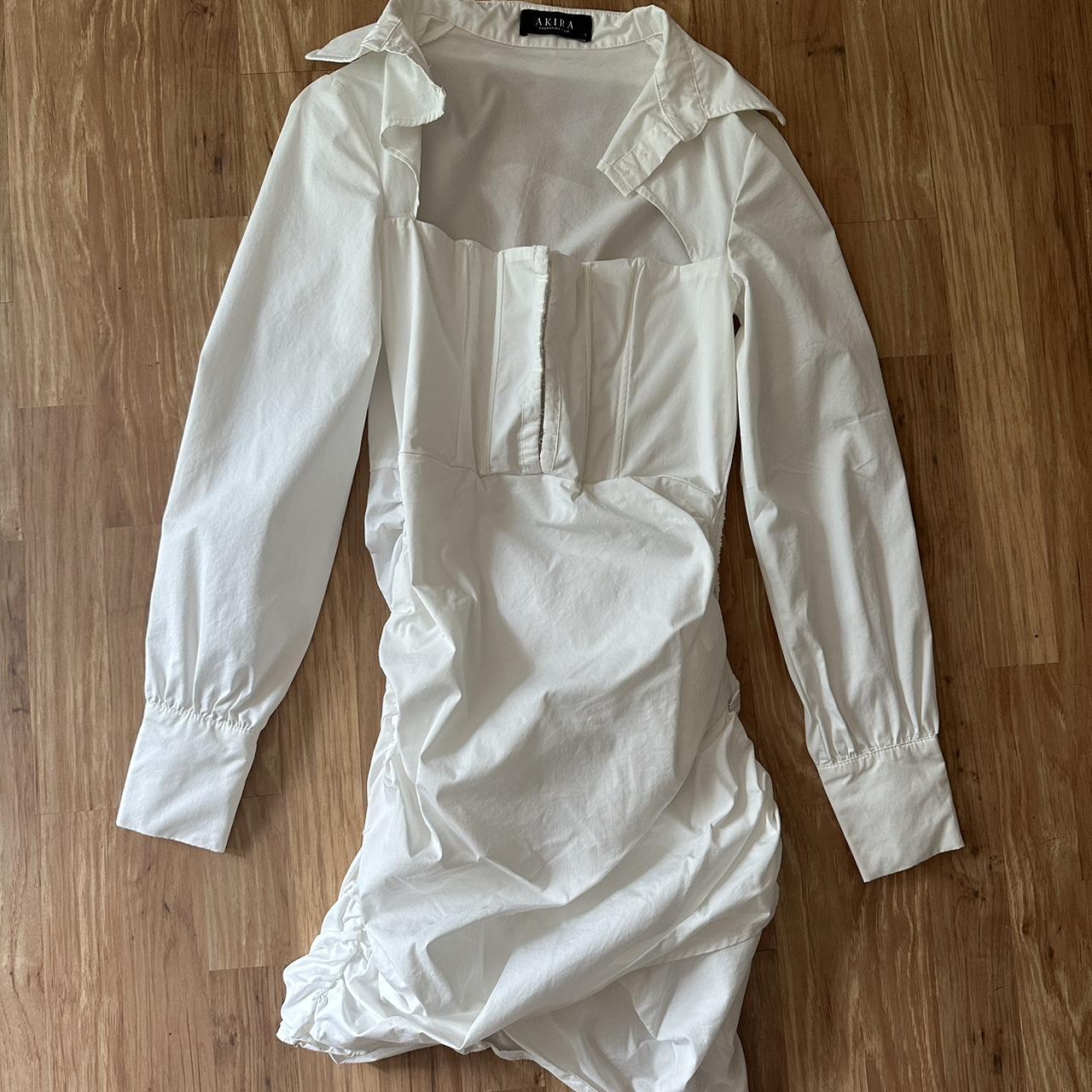 Akira hot sale white dress