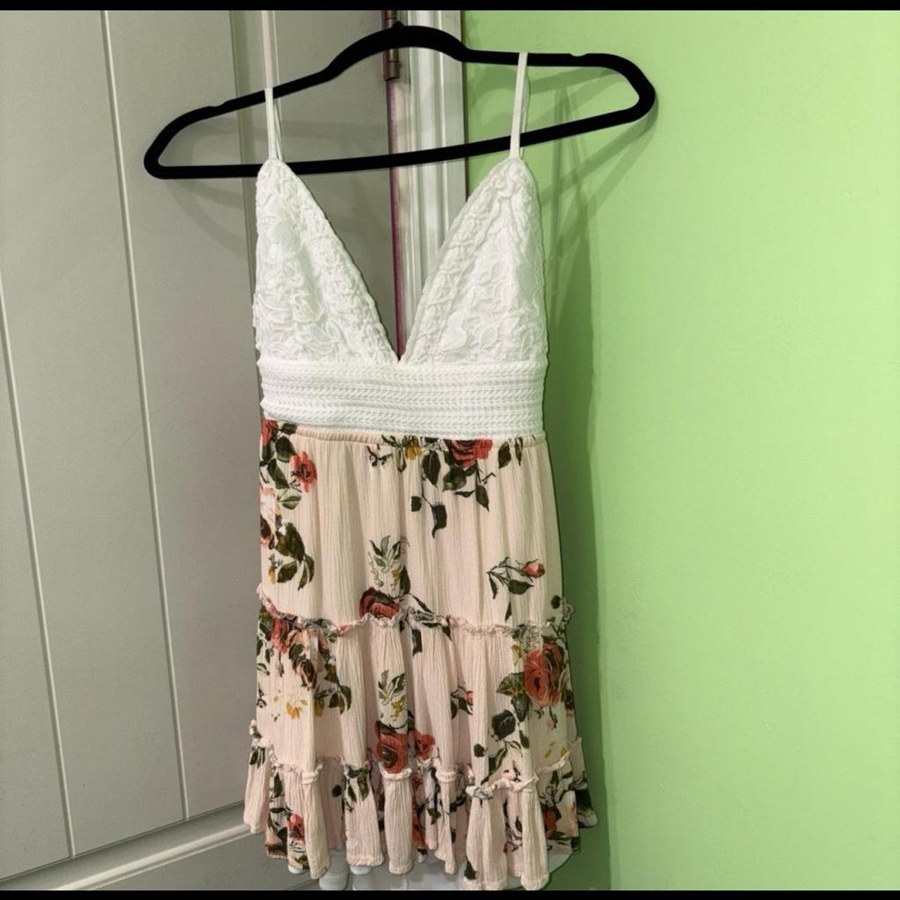 Source Unknown Women's Dress - Cream/Multi - S – … - image 2