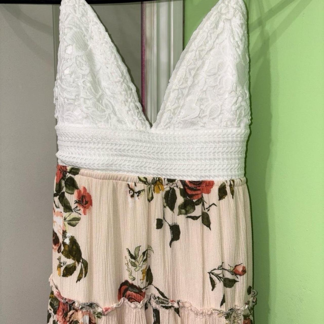 Source Unknown Women's Dress - Cream/Multi - S – … - image 7