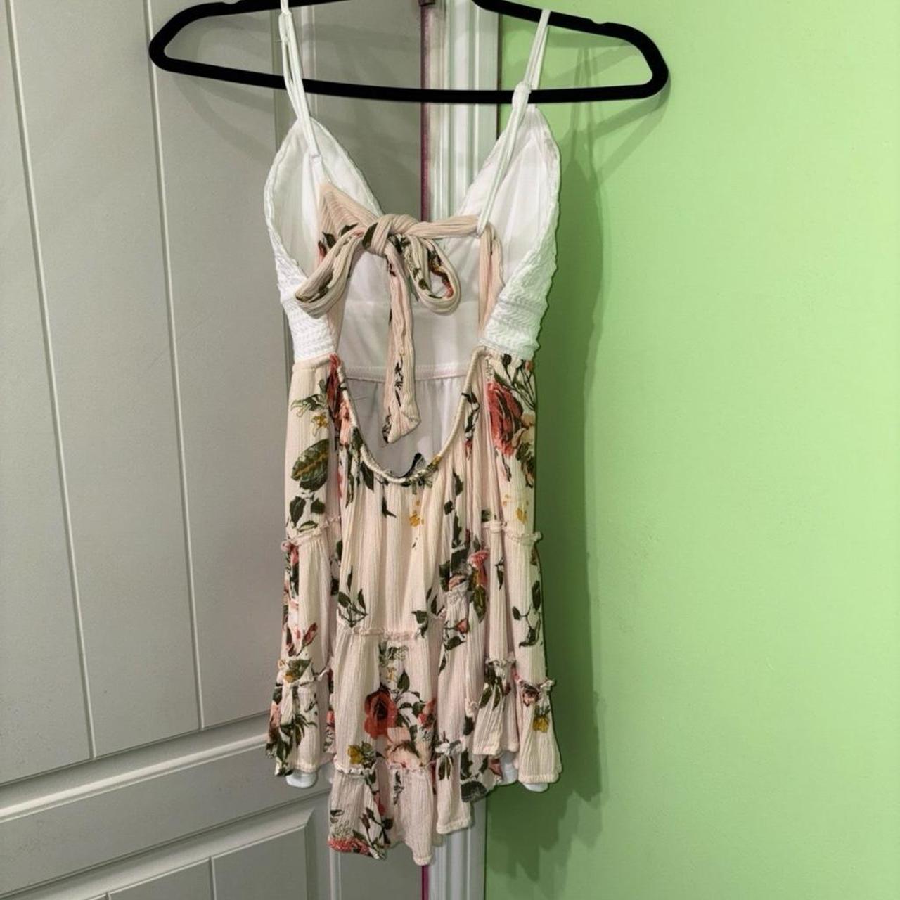 Source Unknown Women's Dress - Cream/Multi - S – … - image 4