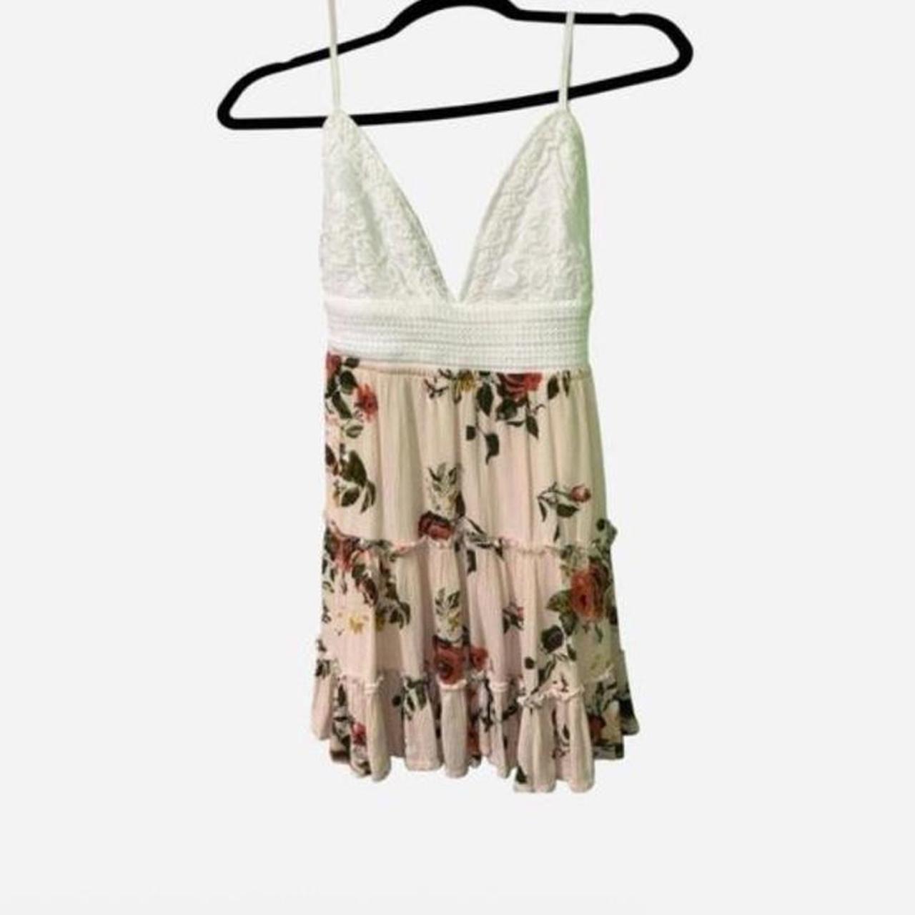 Source Unknown Women's Dress - Cream/Multi - S – … - image 1