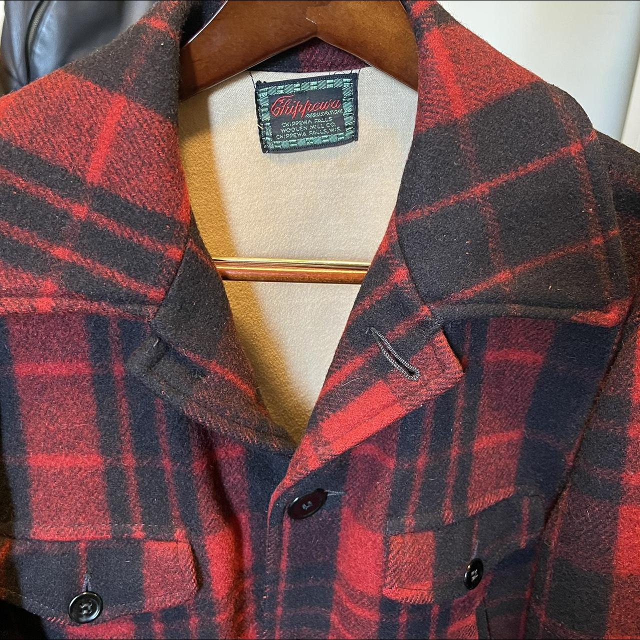 1950’s Vintage Chippewa Woolen Mills Wool Hunting...